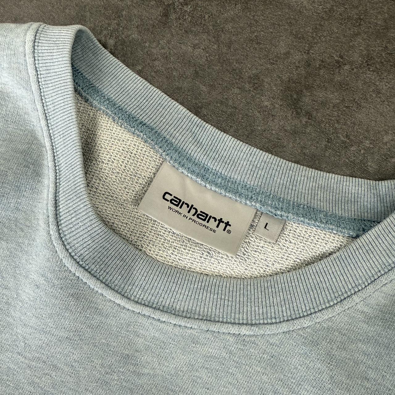 carhartt WIP 2000s Walf knit spellout workwear sweatshirt