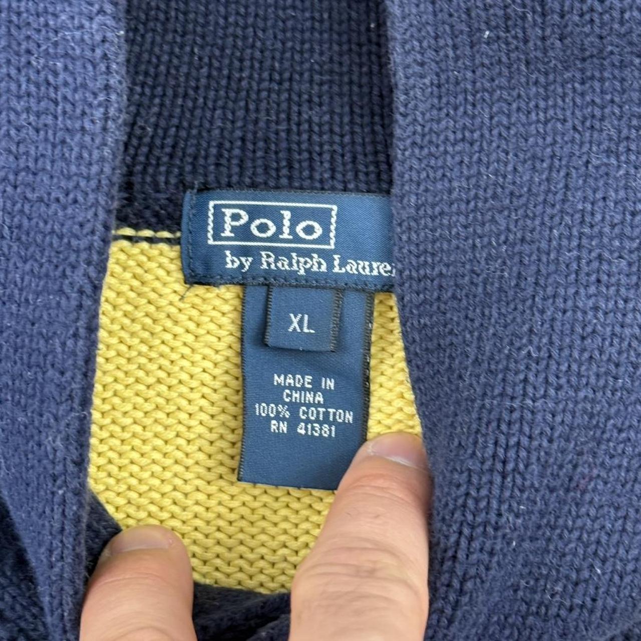 Polo Ralph Lauren 90s mock neck knit jumper