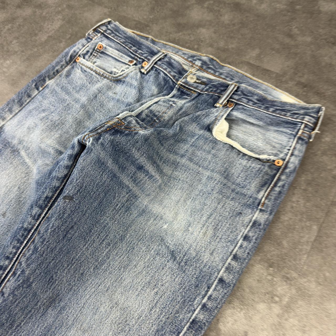 Levi’s 501 straight relaxed fit baggy jeans