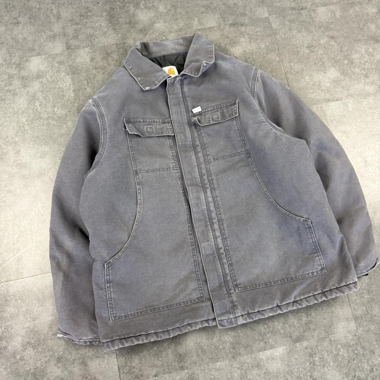 Vintage Carhartt Detroit Active 90s Y2K Zip up Workwear Distressed Jacket
