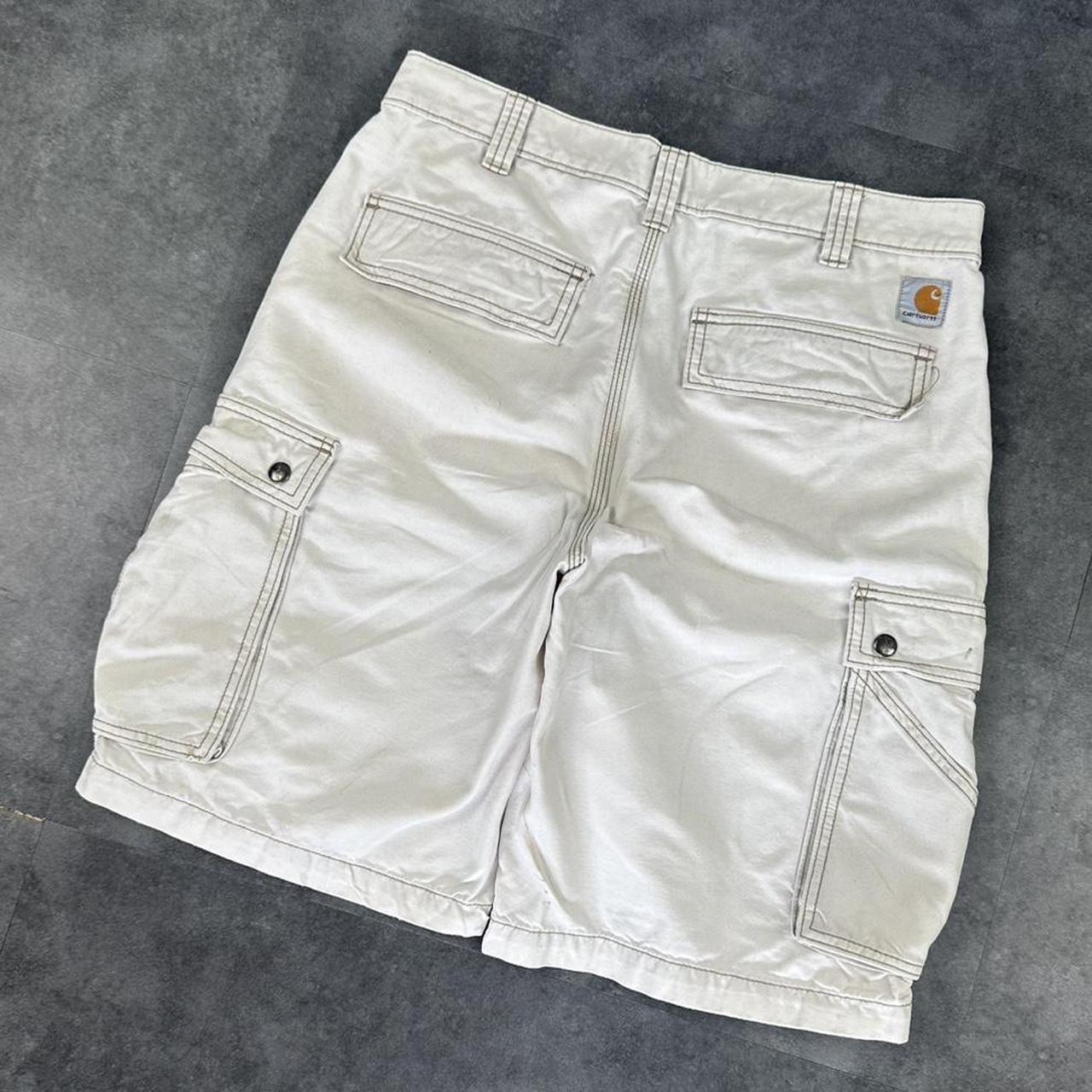 Carhartt 2000s Vintage Baggy HipHop Y2k embroidered carpenter Jorts