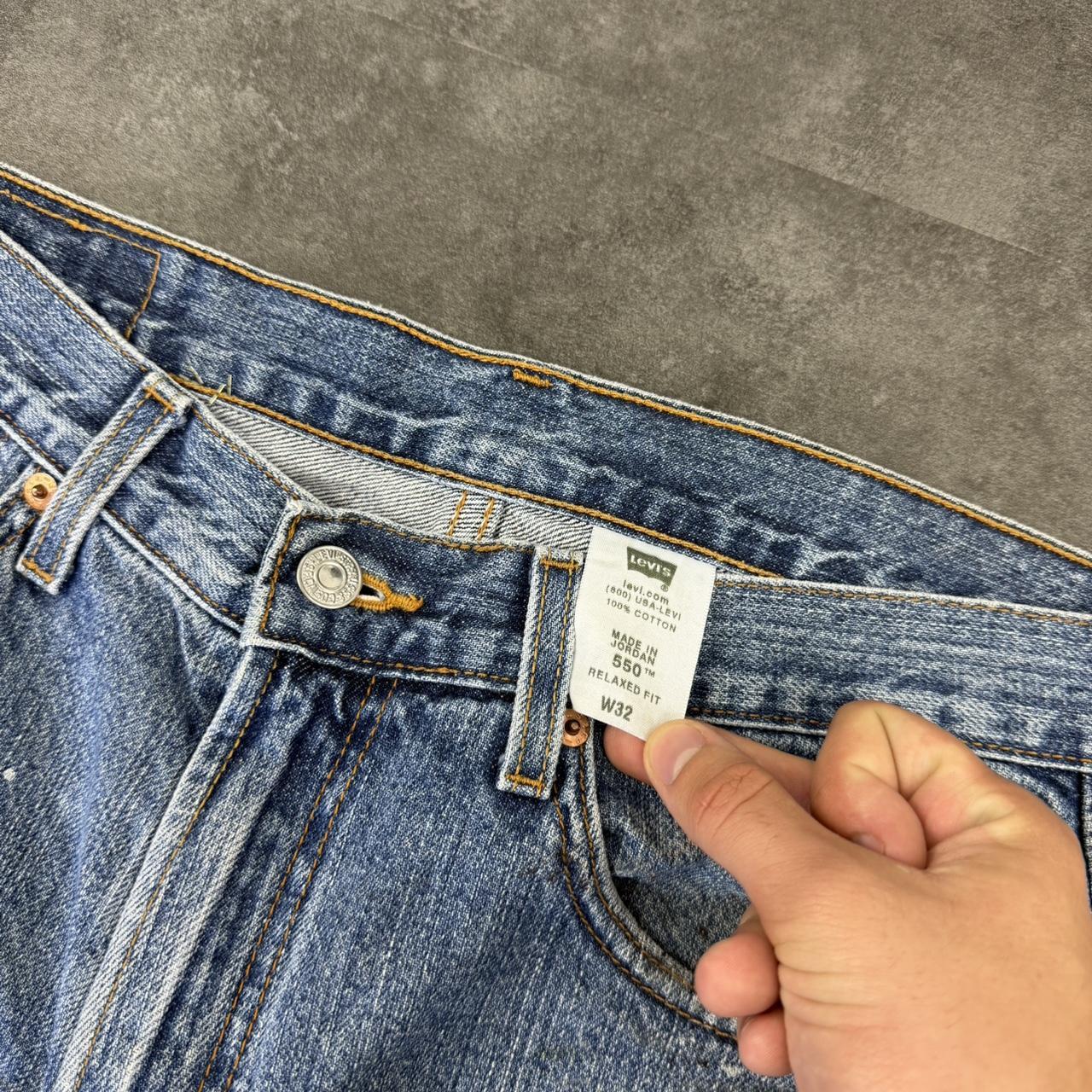 Levi 2000s 550 baggy skate denim short Jorts