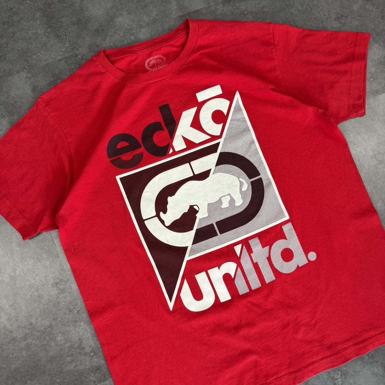 Ecko unltd 2000s vintage 90s Y2K grunge skull gothic grunge hiphop Skater T-Shirt