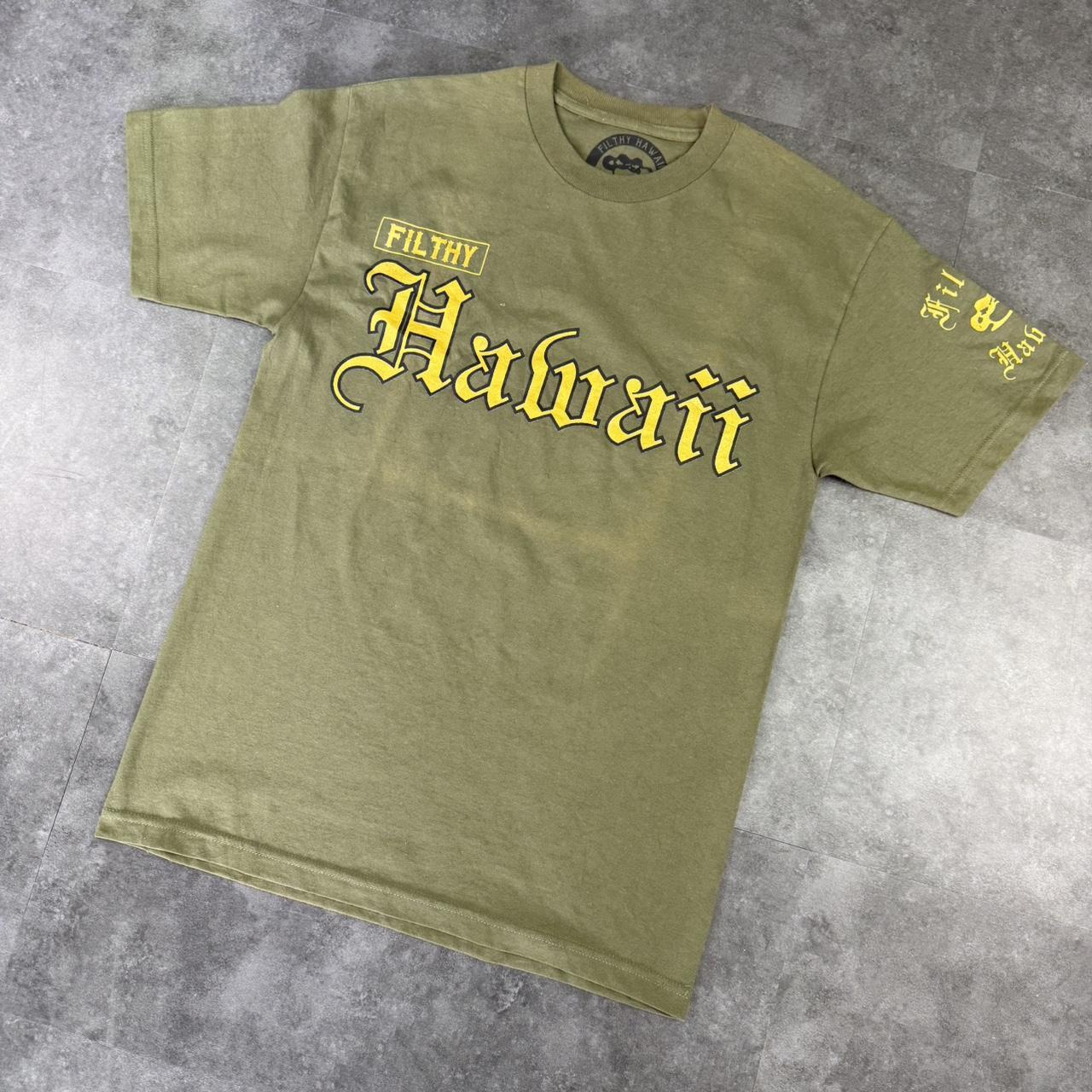 Filthy Hawaii 2000s Logo Print graphic logo T shirt