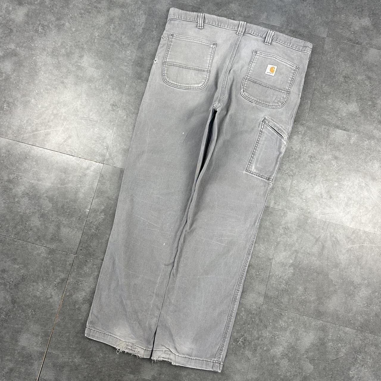 Carhartt 2000s dungaree workwear comfort fit cargo trousers