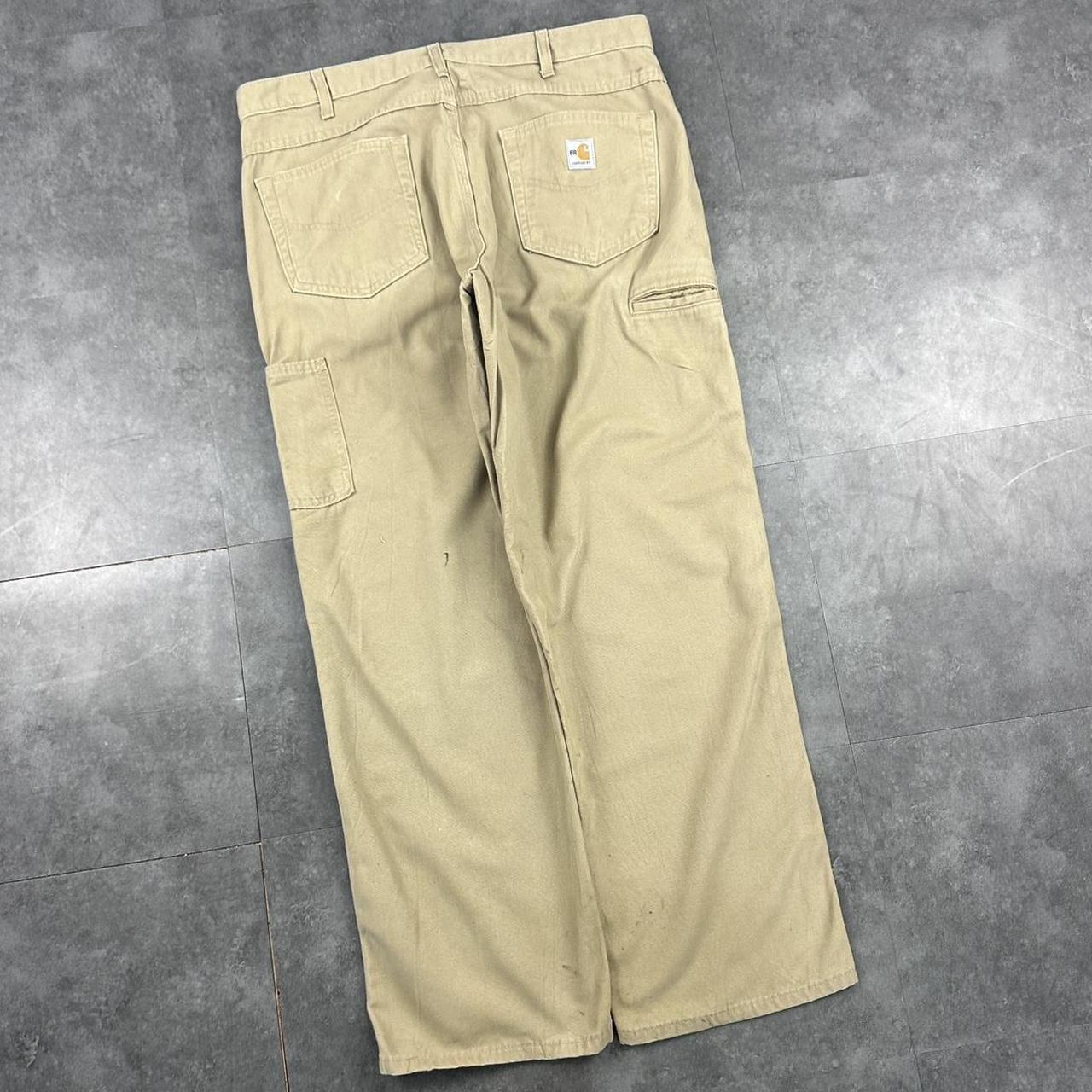 Carhartt 2000s dungaree workwear comfort fit cargo trousers