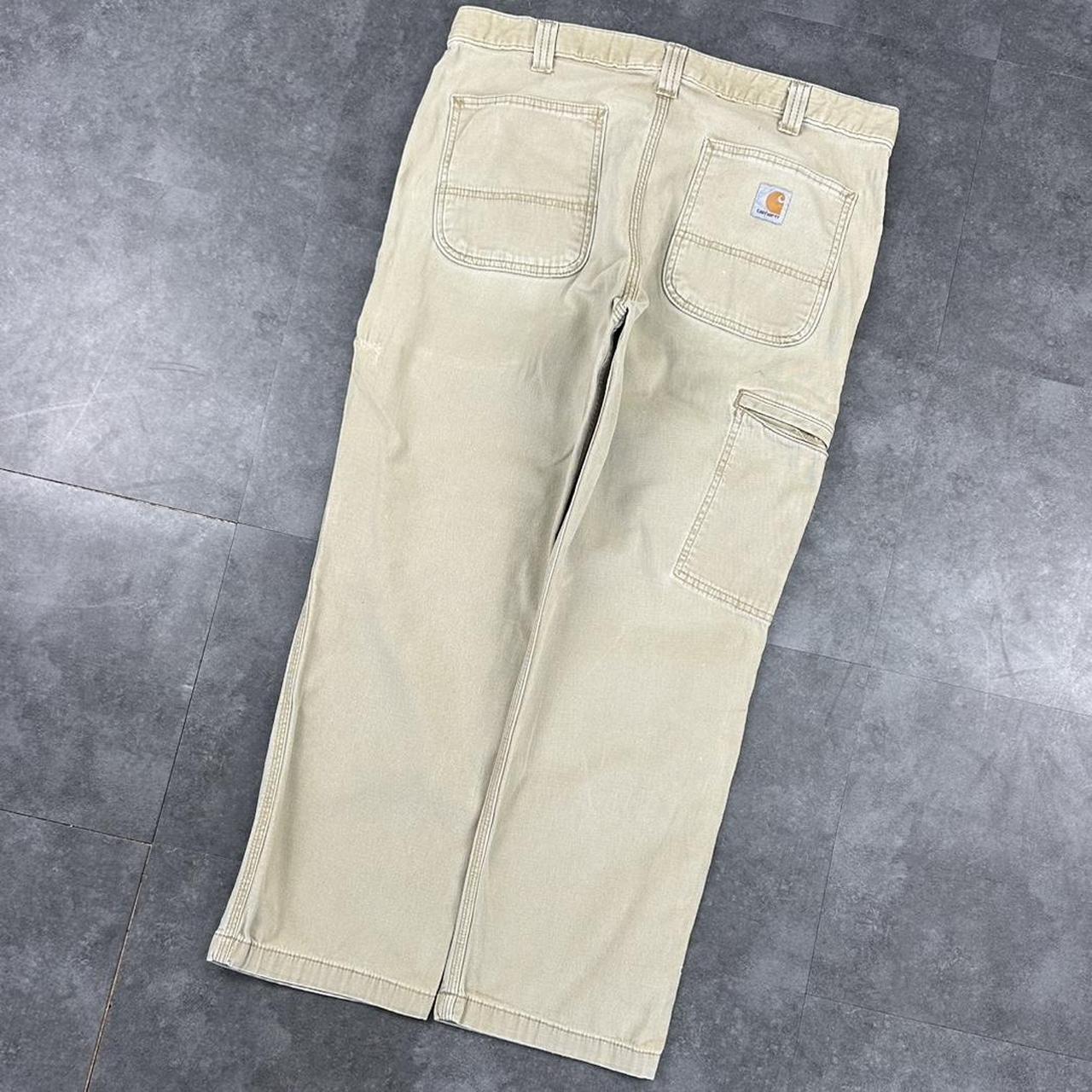 Carhartt 2000s dungaree workwear comfort fit cargo trousers
