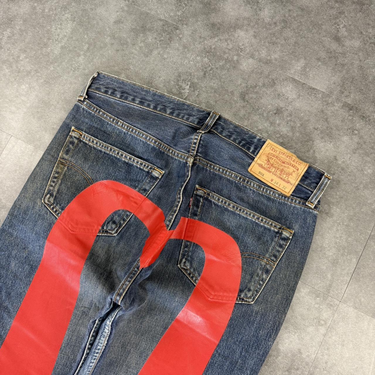 Levi’s x Evisu 2000s Reworked vintage Denim Jeans