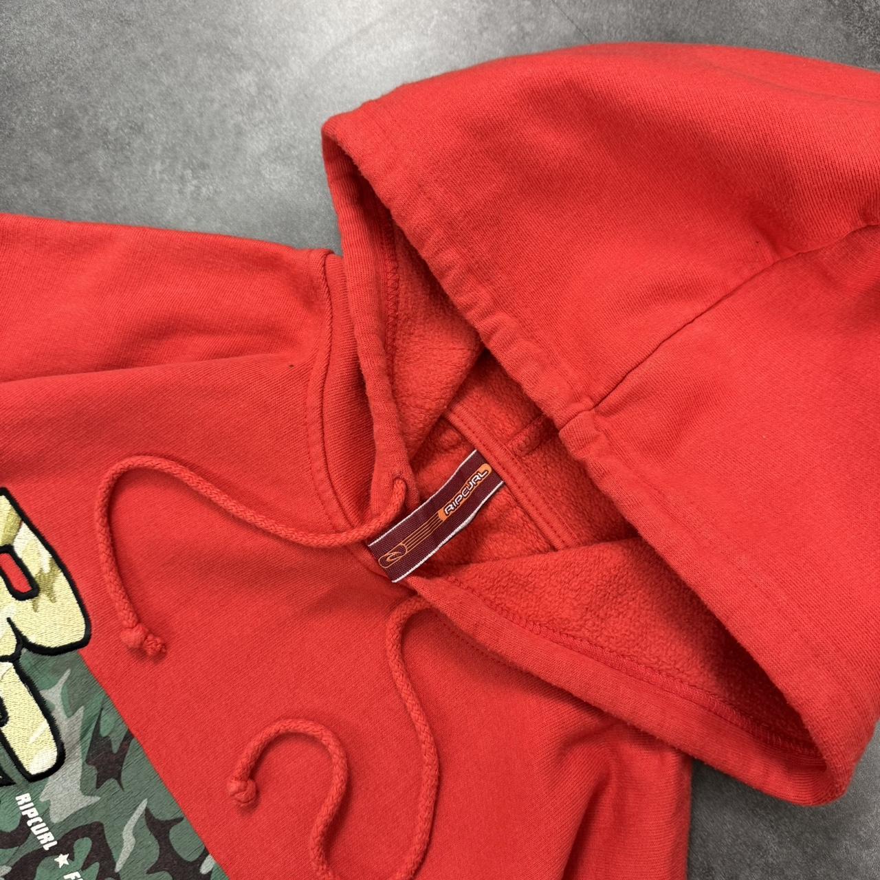 Vintage 2000s Rip Curl Surfwear spellout embroidered/print sweatshirt hoodie