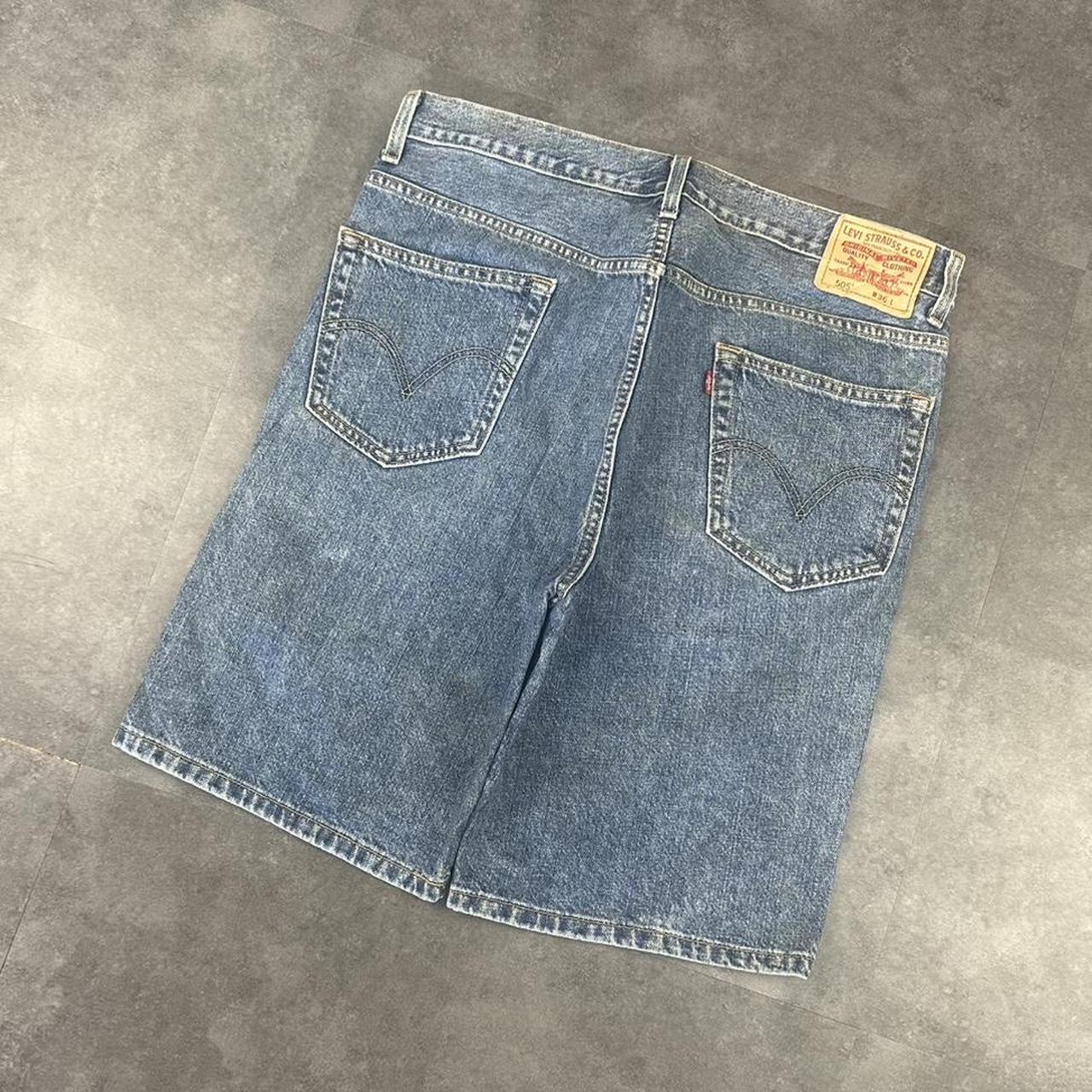 Rare Levi’s 90s red tab 505 baggy skate denim short Jorts