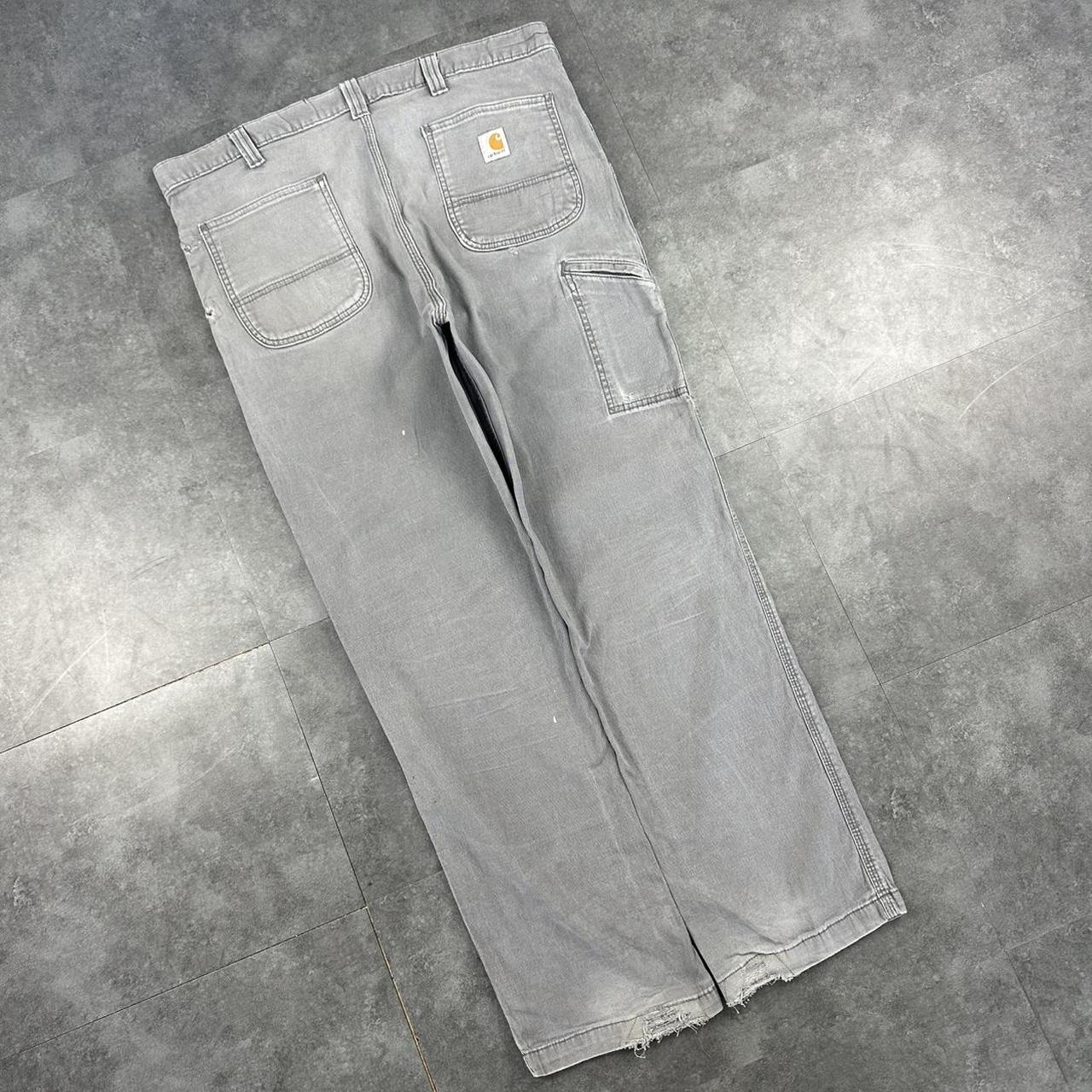 Carhartt 2000s dungaree workwear comfort fit cargo trousers