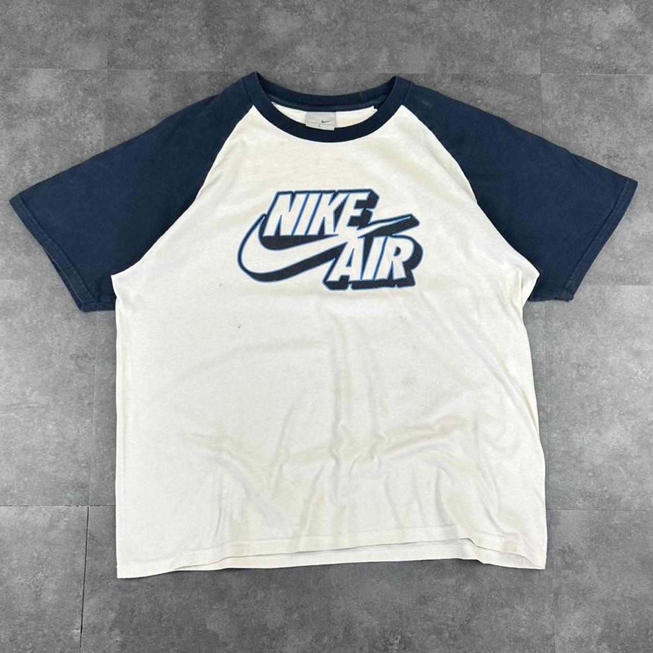 Nike Air Classic T 2000s Print Baseball graphic T shirt