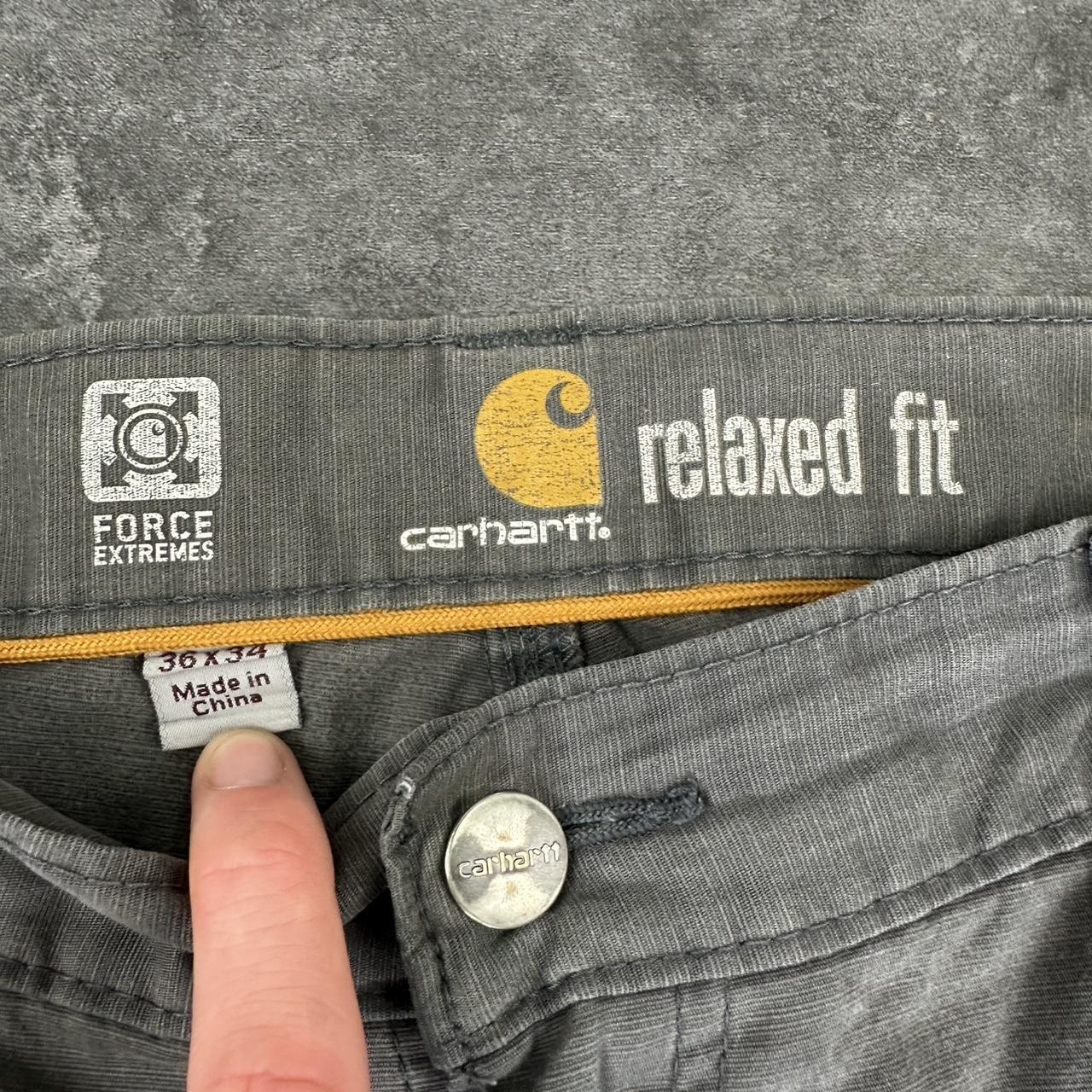 Carhartt 2000s dungaree workwear comfort fit gorpcore cargo trousers