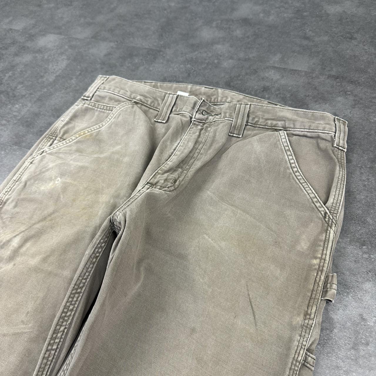Carhartt 2000s dungaree workwear comfort fit cargo trousers