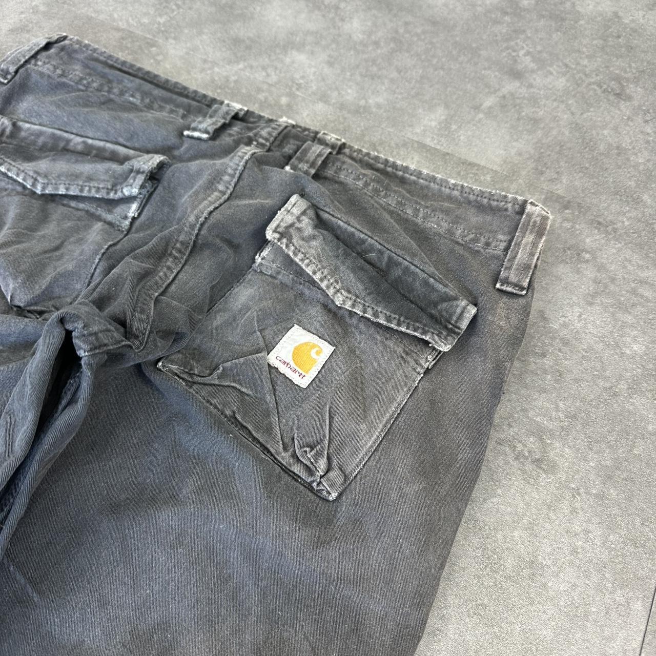 Carhartt 2000s distressed cargo carpenter pants