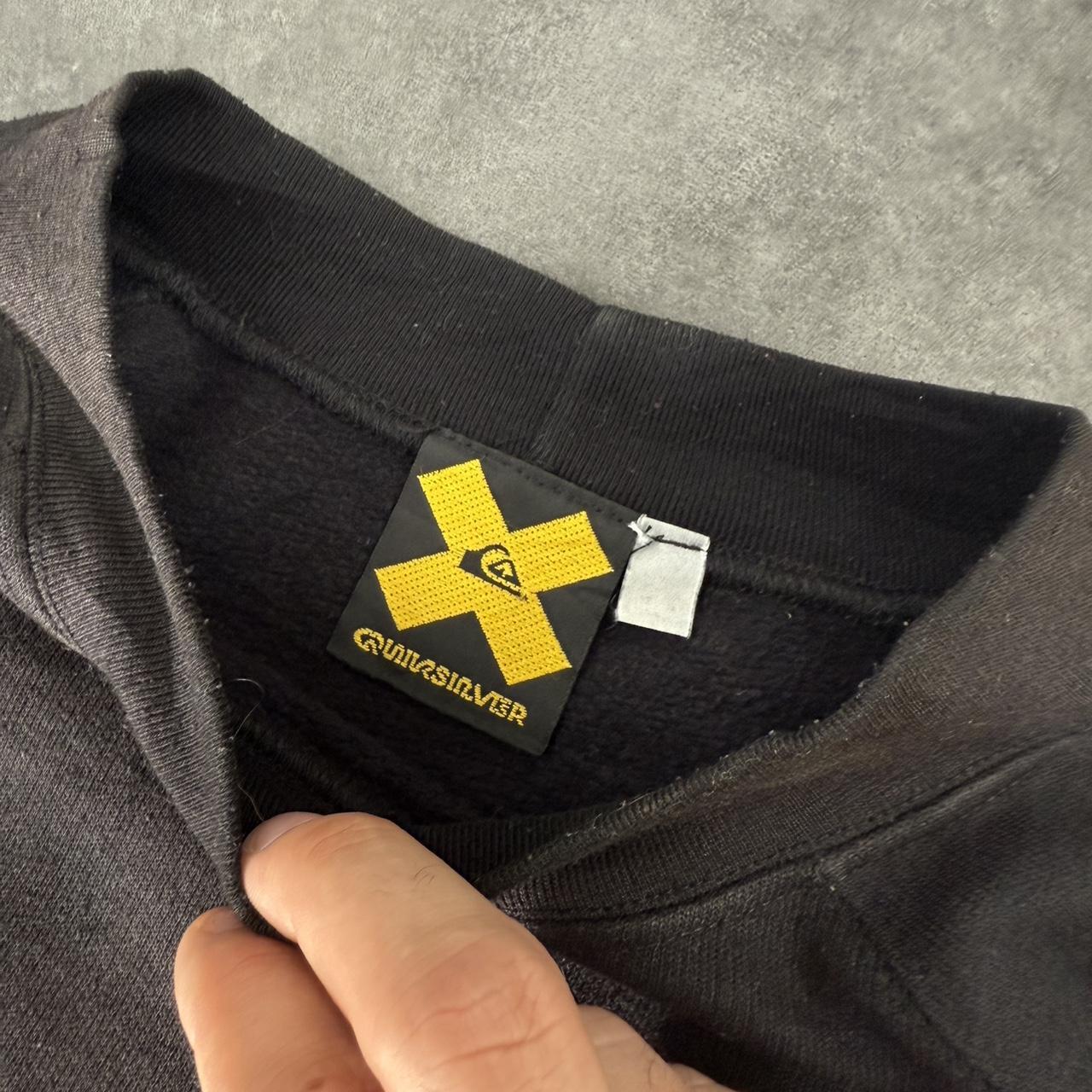 Quiksilver Vintage 2000s Surfwear company y2k spellout sweatshirt