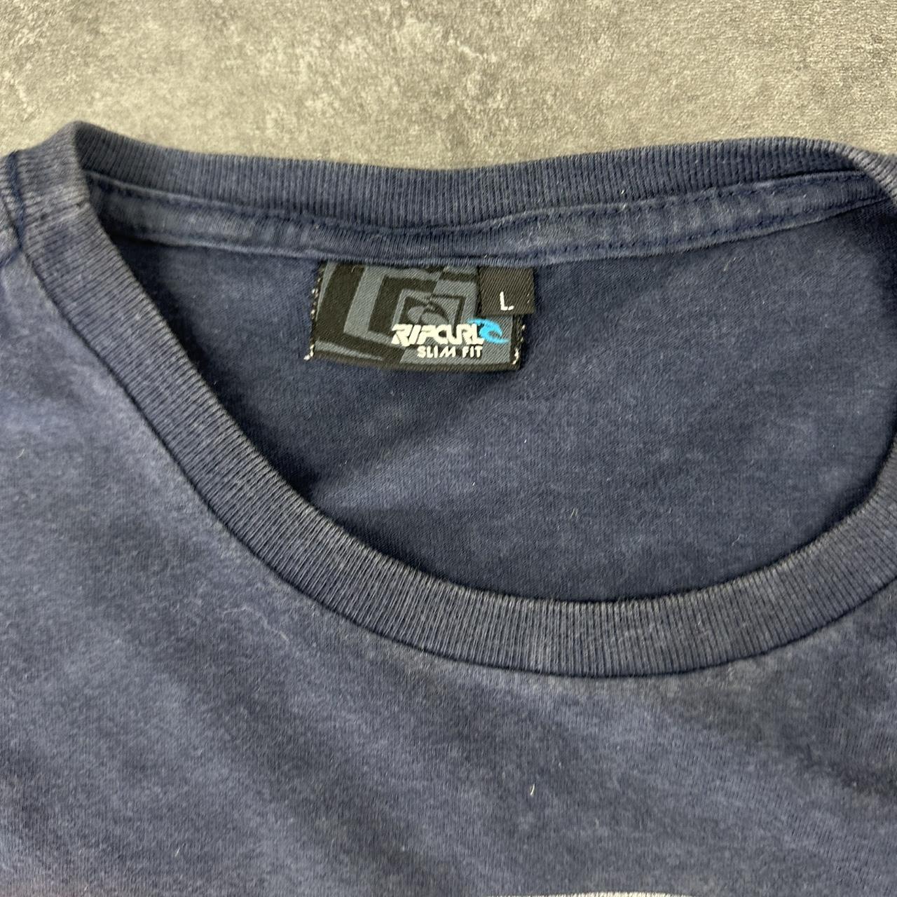 Rip curl 2000s Surfer wave Print graphic T shirt