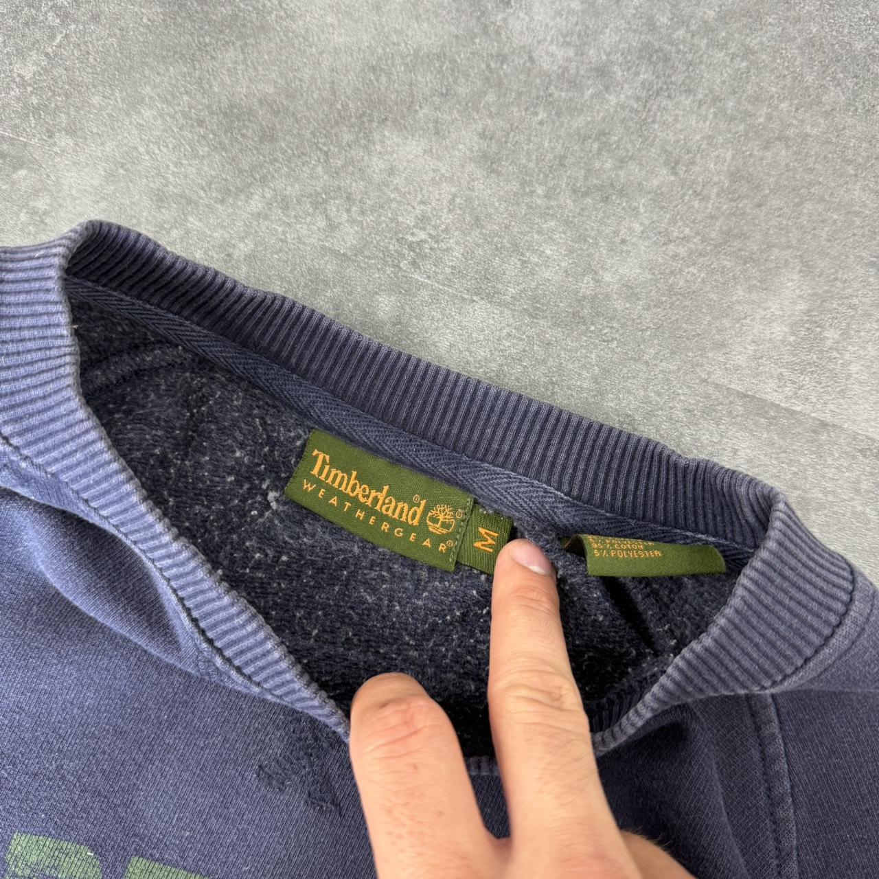 Timberland 2000s vintage Spellout print gorpcore outdoor Sweatshirt