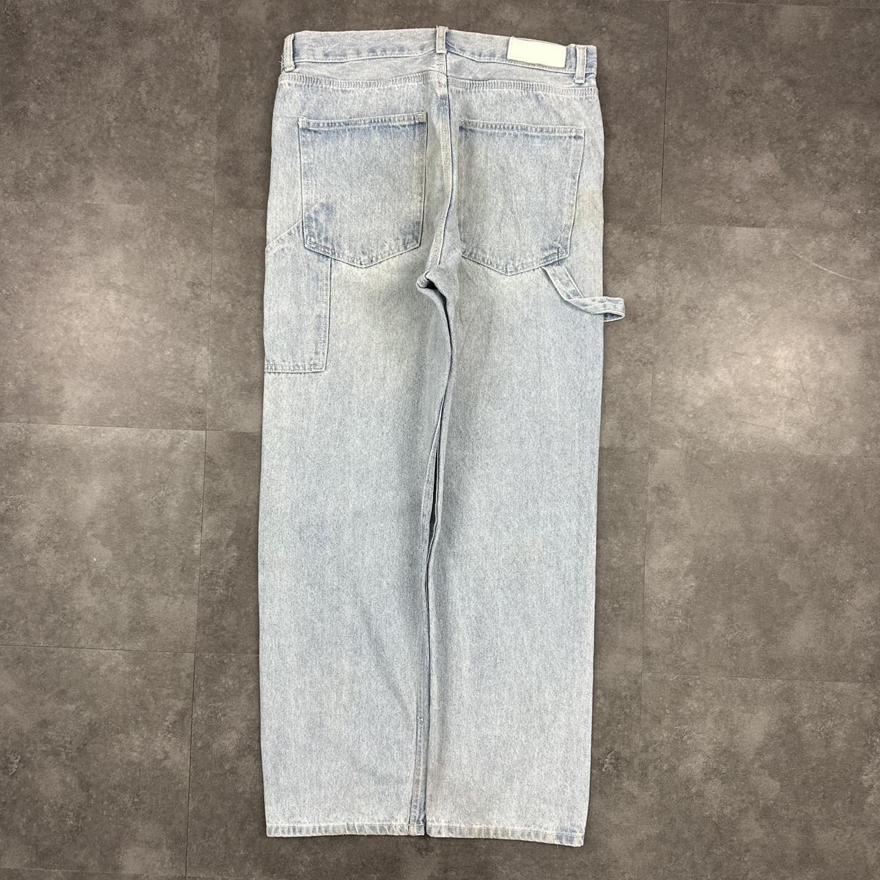 Hiphop style 2000s embroidered baggy DC jeans