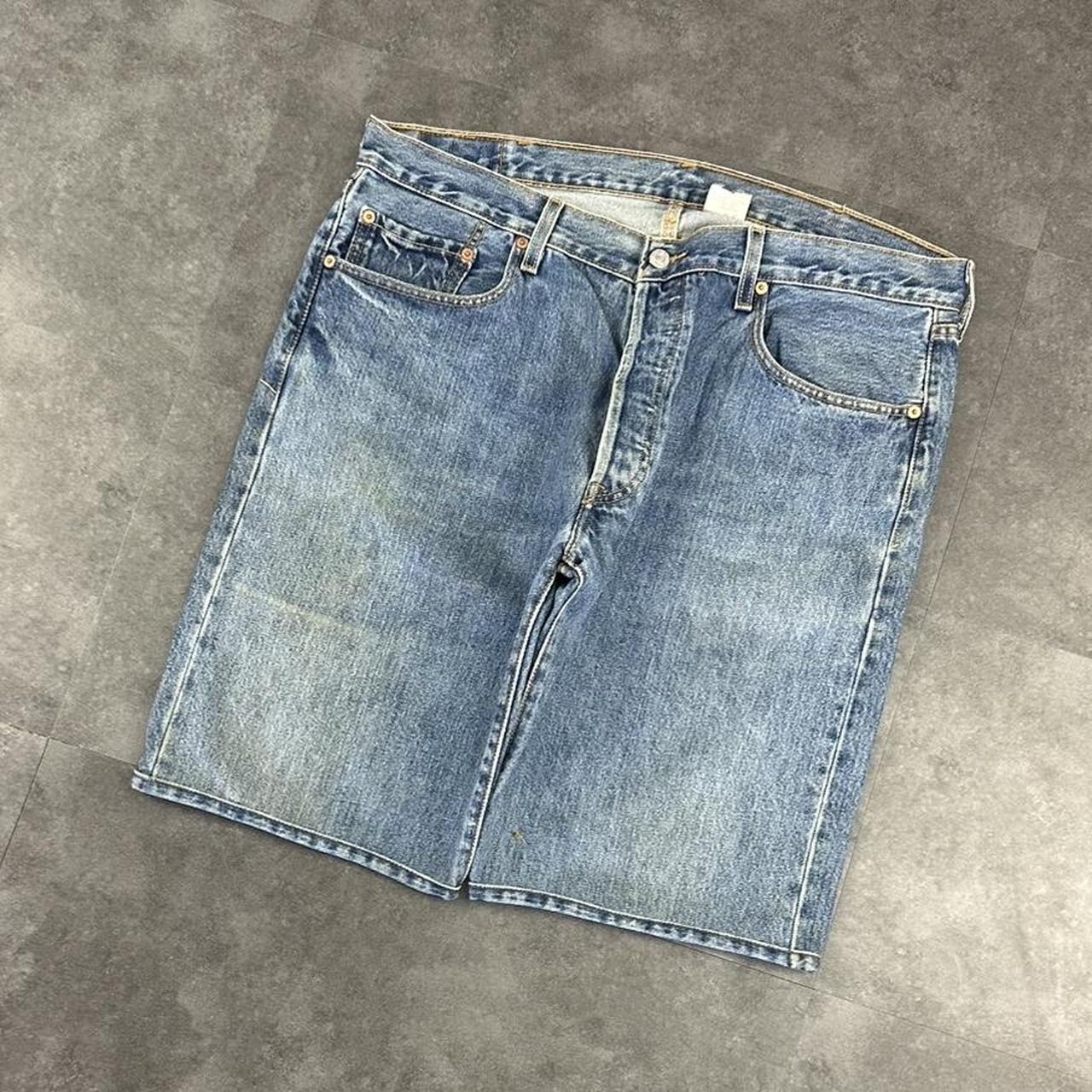 Levi 2000s 505 carpenter baggy skate denim short Jorts