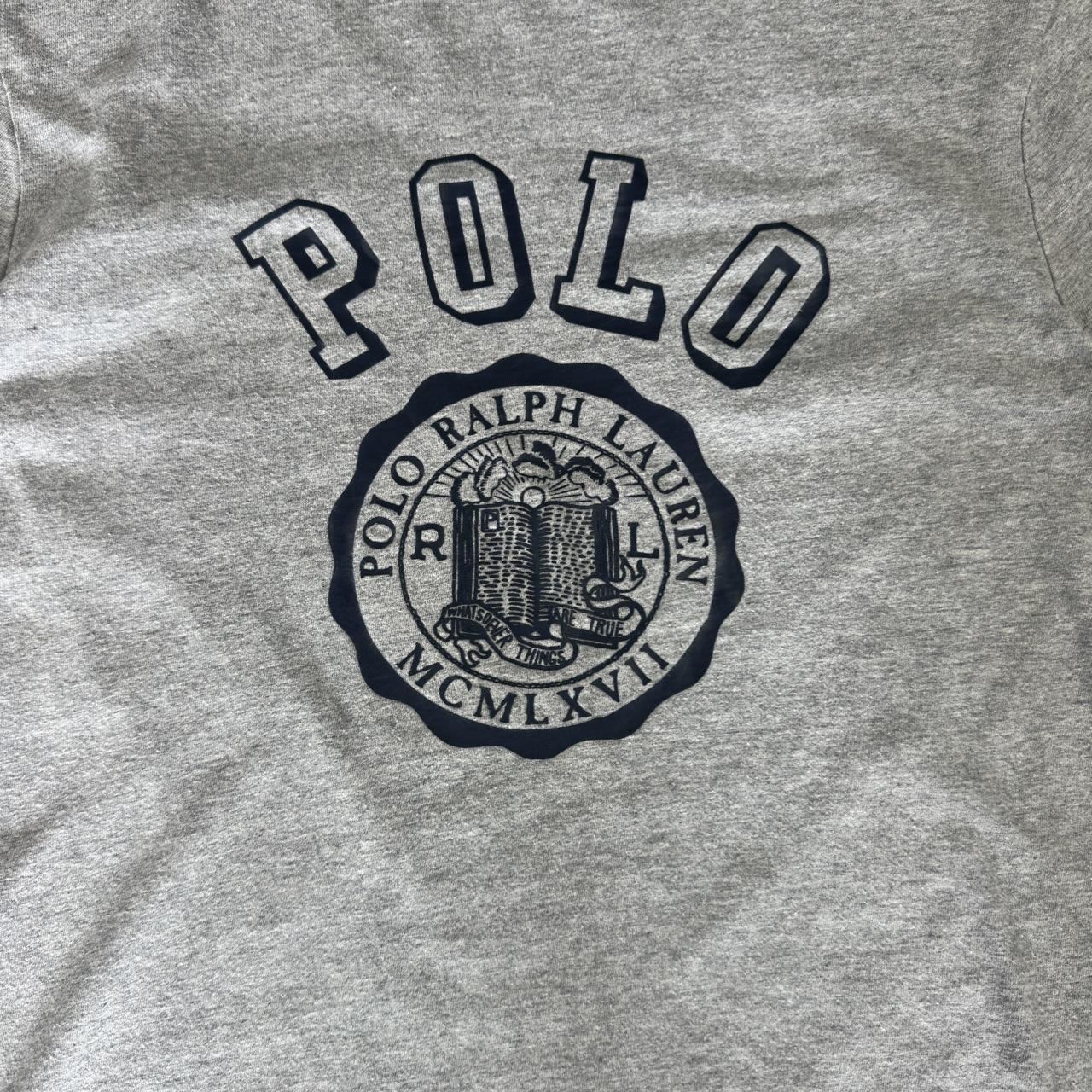Polo Ralph Lauren T 2000s Y2K logo College print design