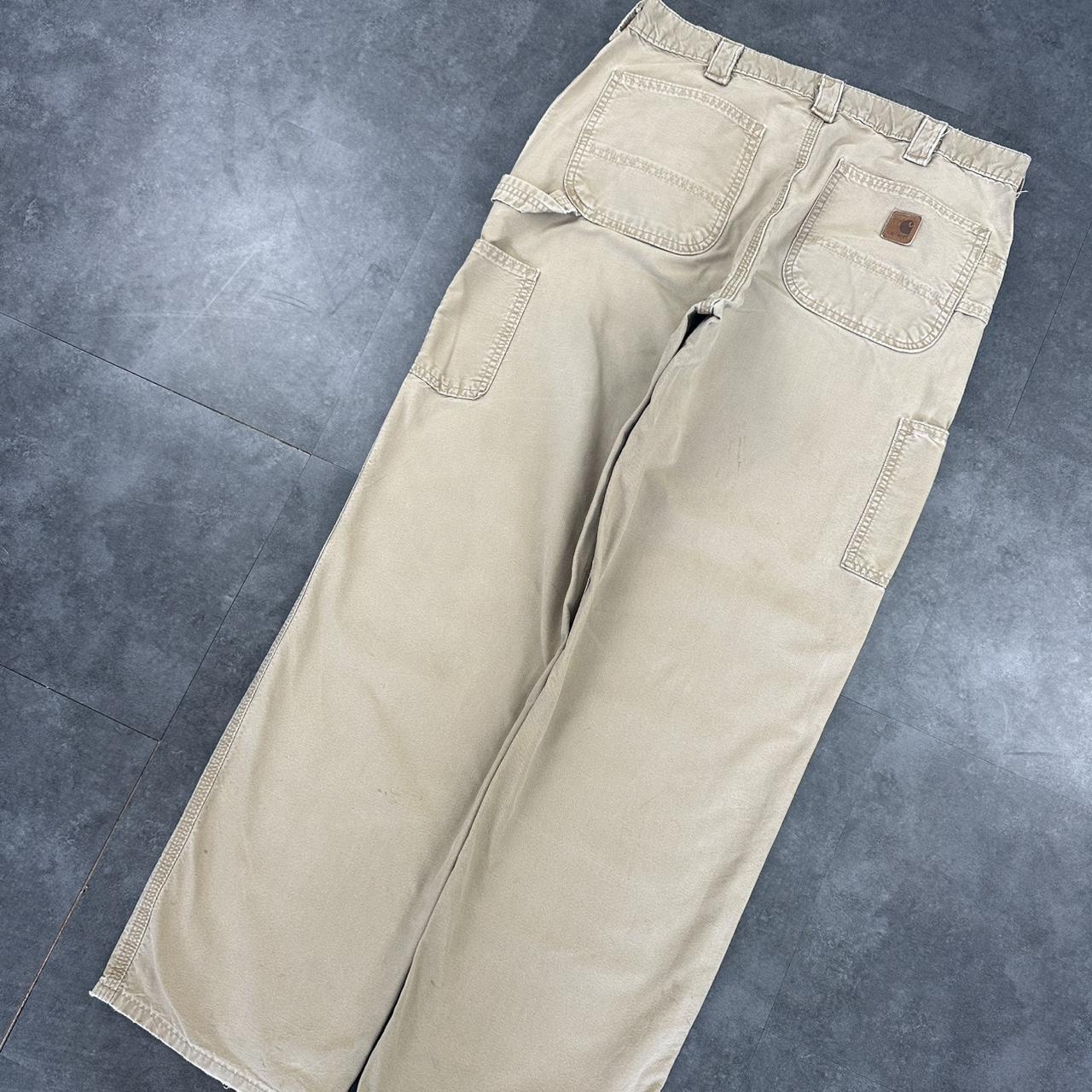 Carhartt 2000s dungaree workwear comfort fit cargo trousers