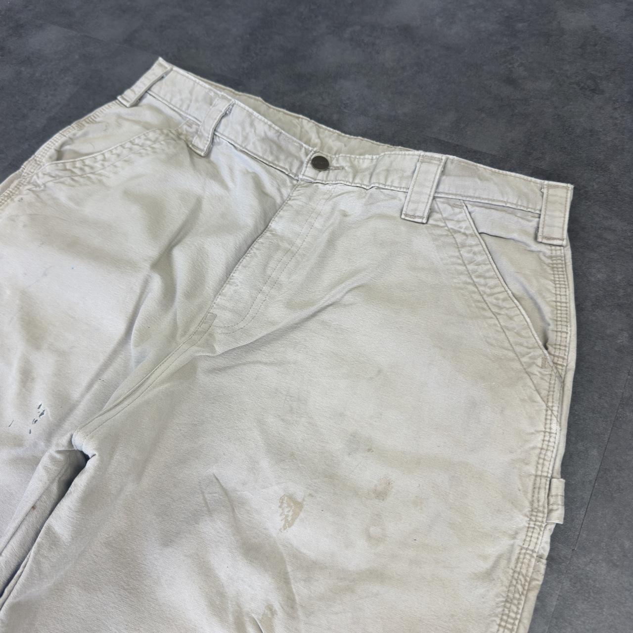 Carhartt 2000s dungaree workwear comfort fit cargo shorts