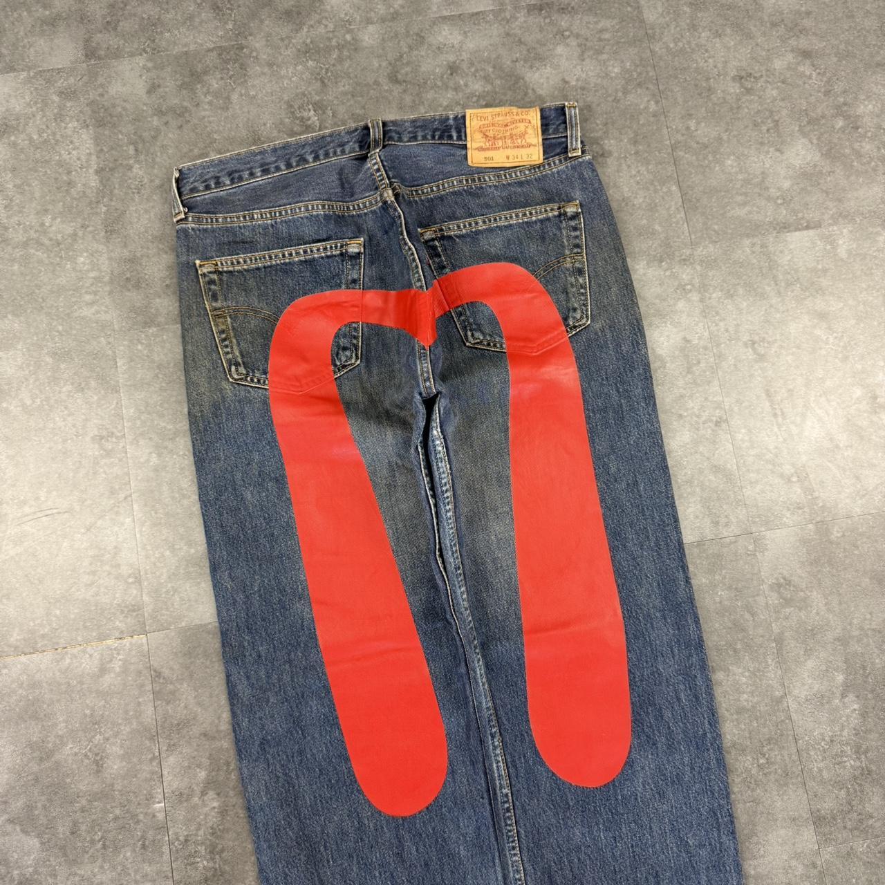 Levi’s x Evisu 2000s Reworked vintage Denim Jeans