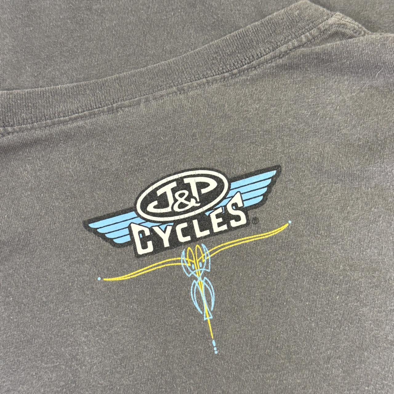 Gildan J&P cycles 2000s eyeball graphic print T shirt
