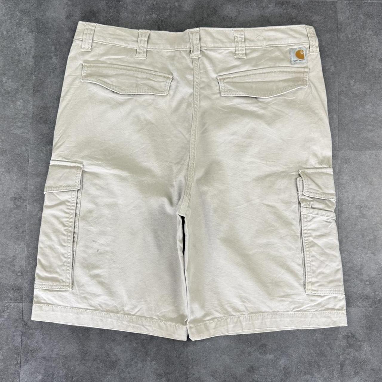 Carhartt 2000s dungaree workwear comfort fit cargo shorts