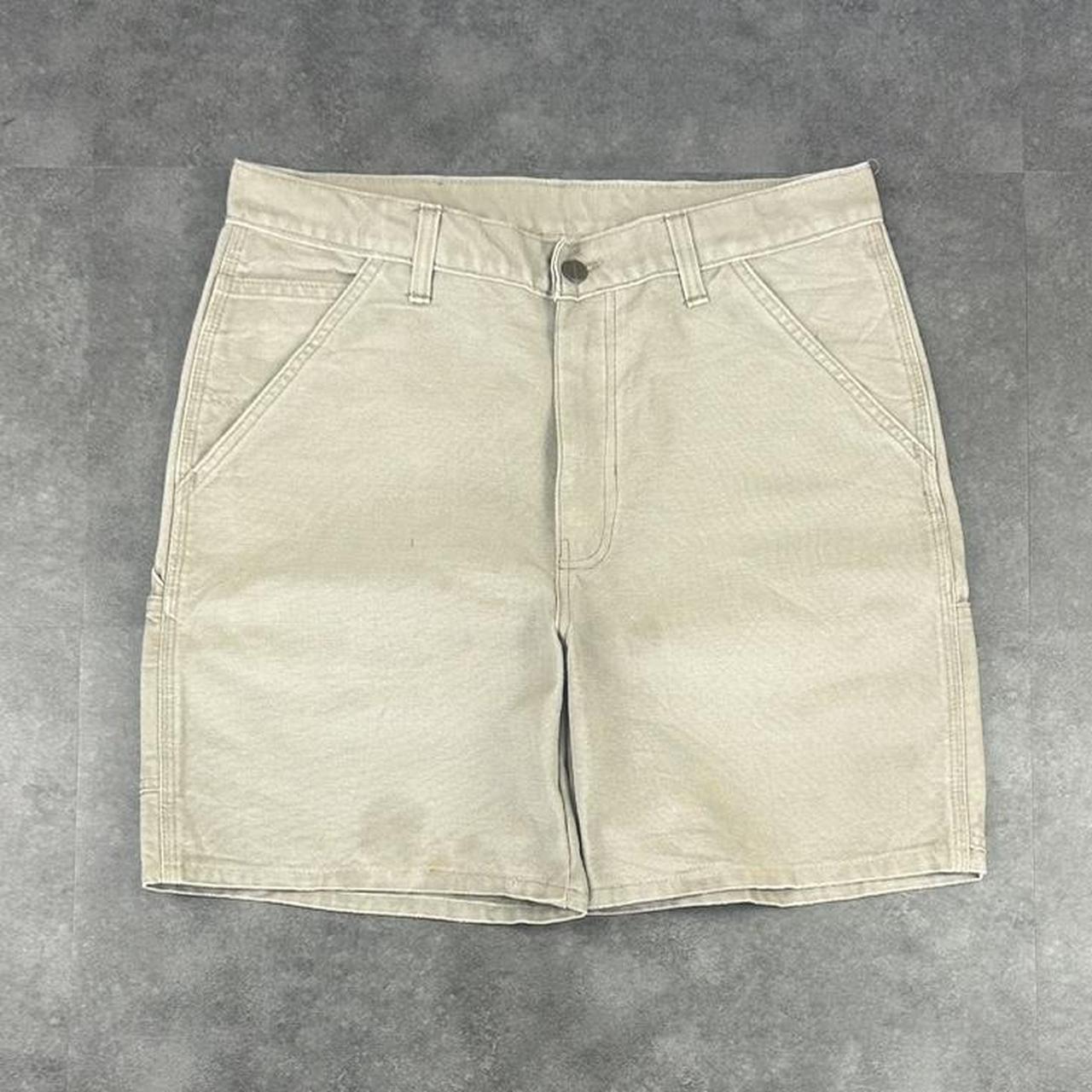 Carhartt 2000s dungaree workwear comfort fit cargo shorts