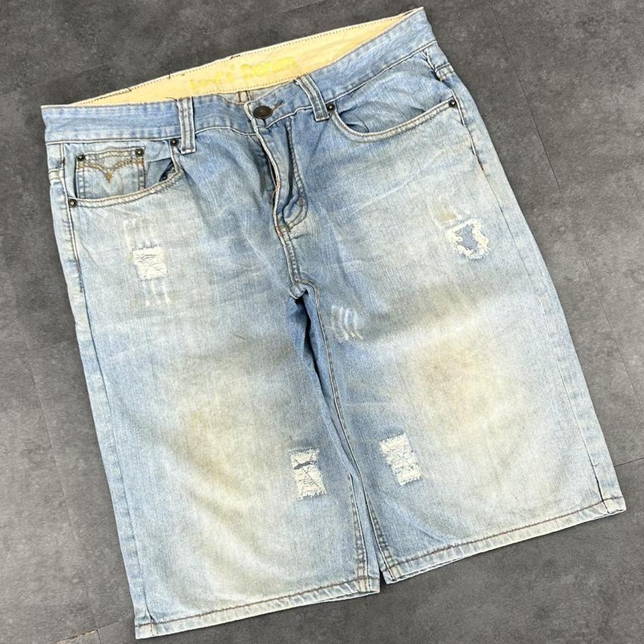 Levi 2000s 505 carpenter dungaree baggy Jorts