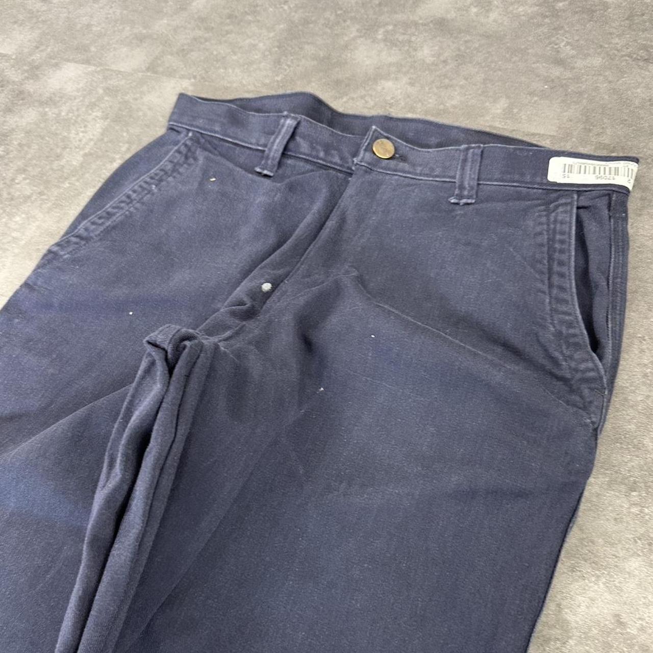 Carhartt 2000s dungaree workwear comfort fit denim cargo trousers