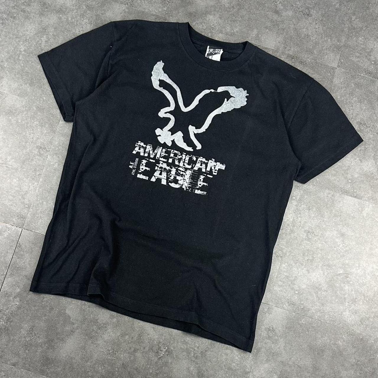 American Eagle x Wolf T 2000s Print logo graphic T shirt