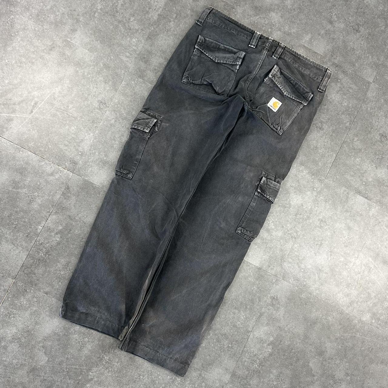 Carhartt 2000s distressed cargo carpenter pants