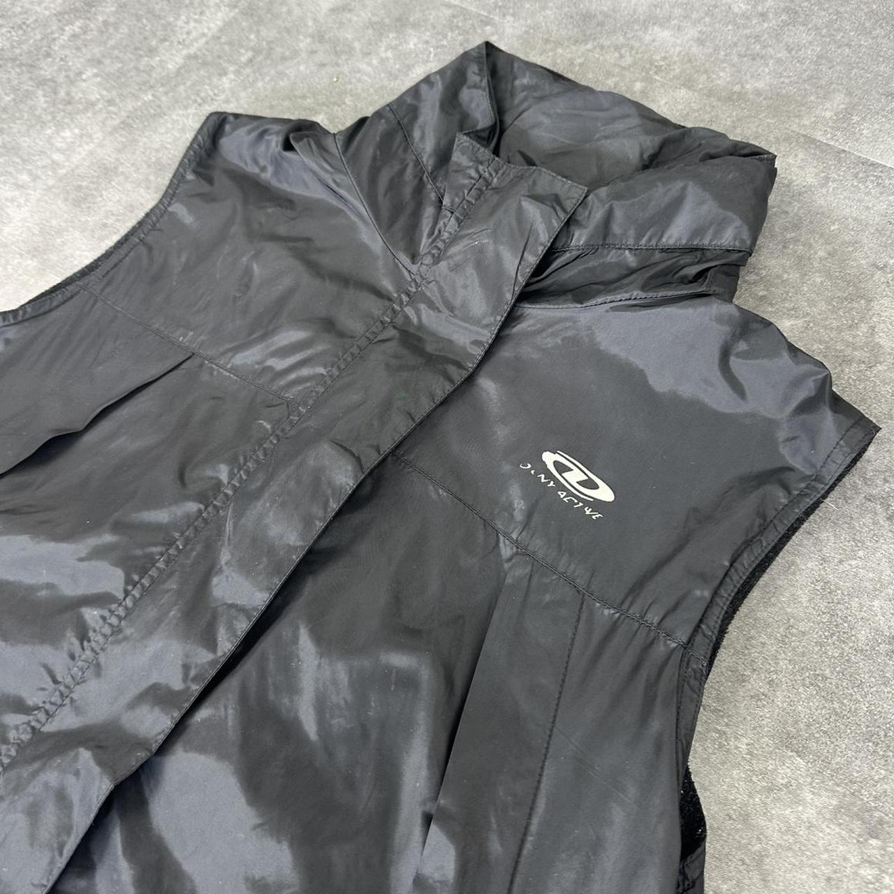 DKNY Vintage 90s zip up waterproof gilet Jacket