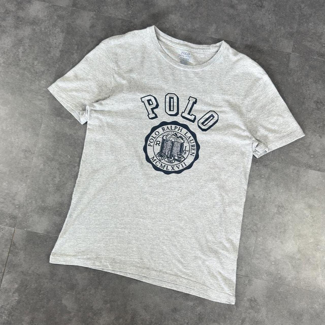 Polo Ralph Lauren T 2000s Y2K logo College print design