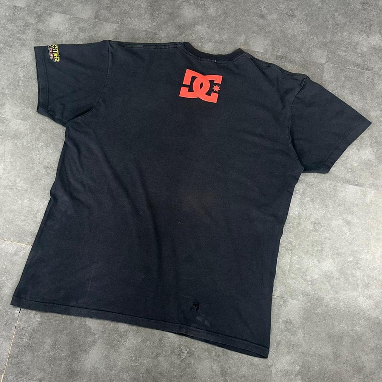Rockstar X DC Shoes T 2000s Print Logo graphic T shirt