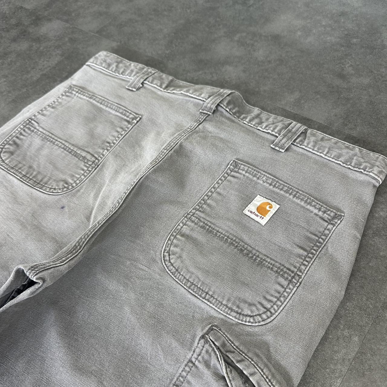 Carhartt 2000s dungaree workwear comfort fit cargo shorts