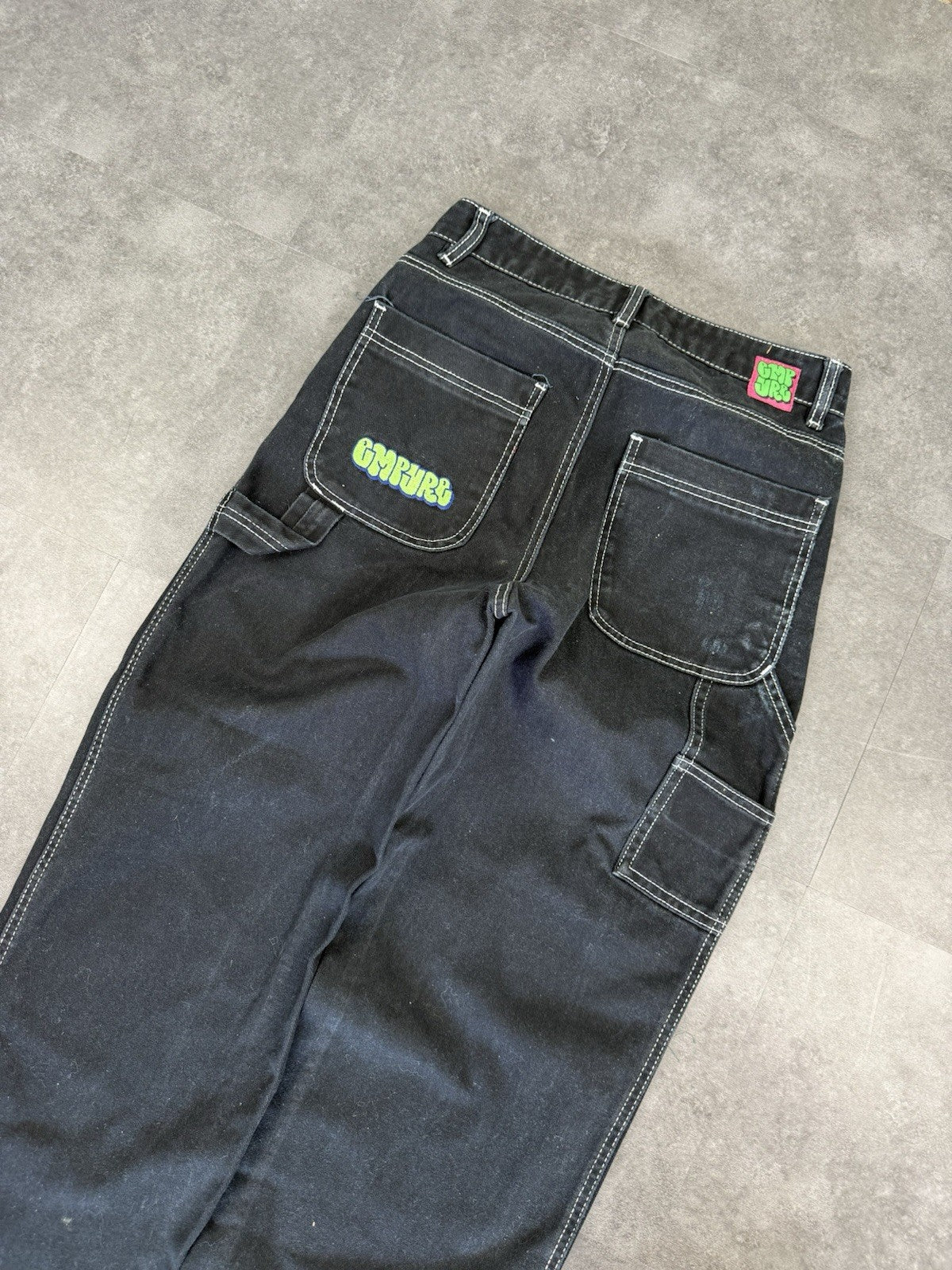 Empyre 2000s Hip Hop Grunge Baggy Jeans 90s Y2K Vintage Carpenter Jeans 28W 31L