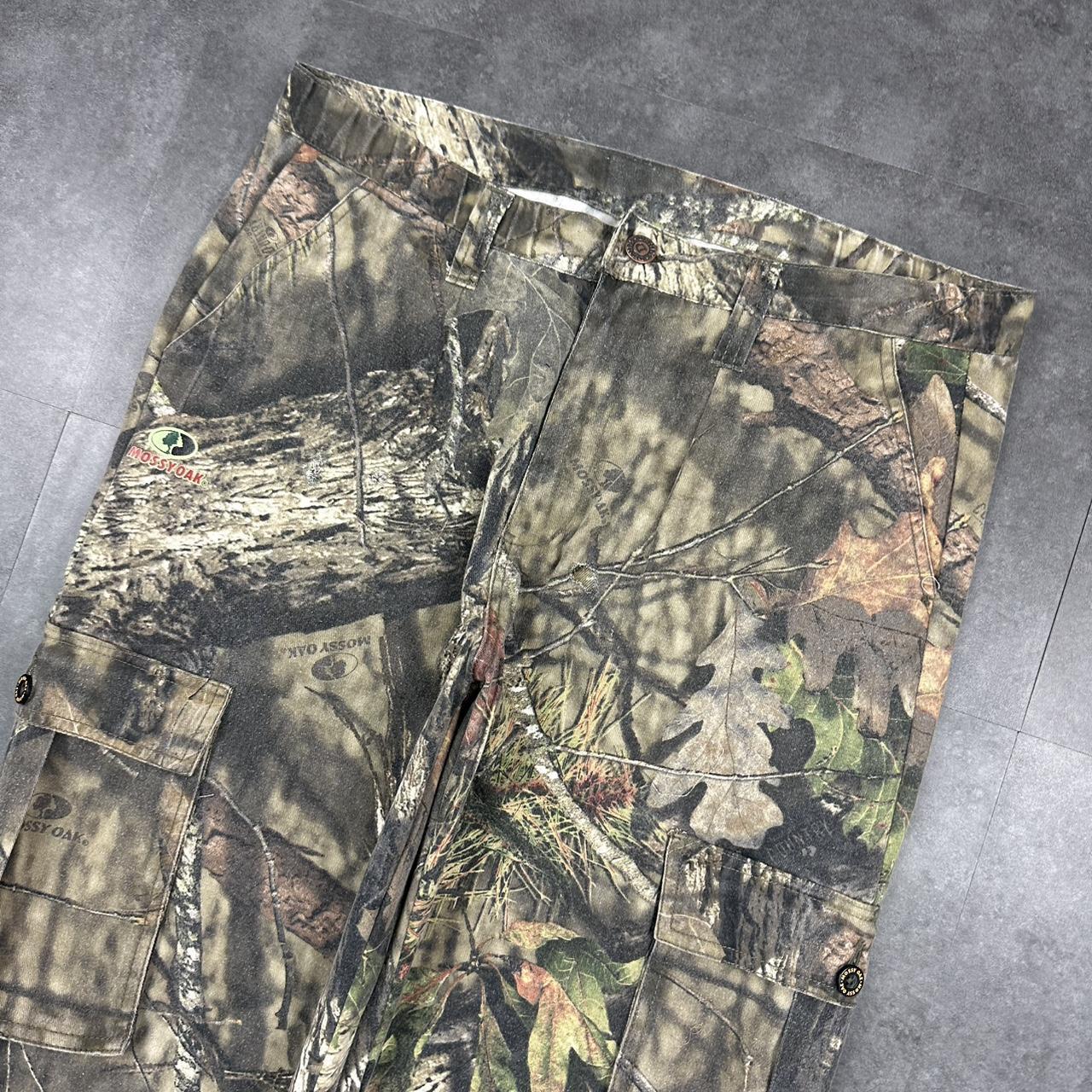Realtree camo Mossy oak 2000s dungaree workwear cargo trousers