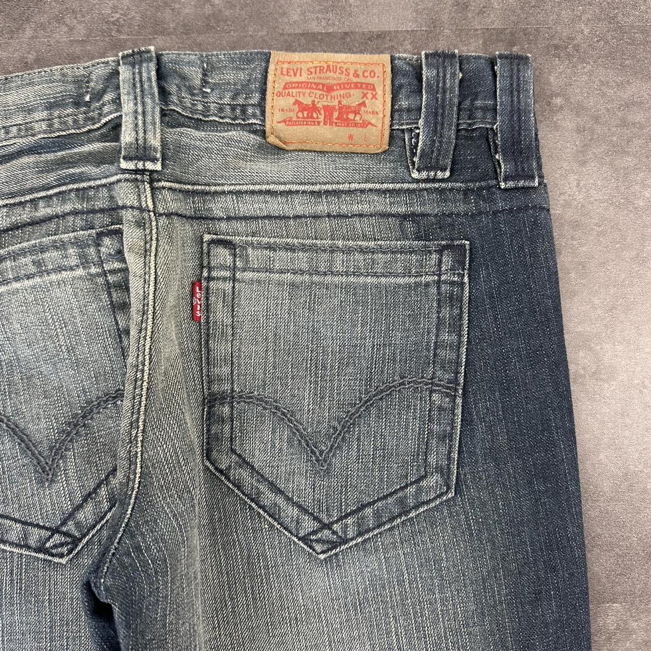 Levi’s 501 2000s dungaree workwear comfort fit denim shorts jorts