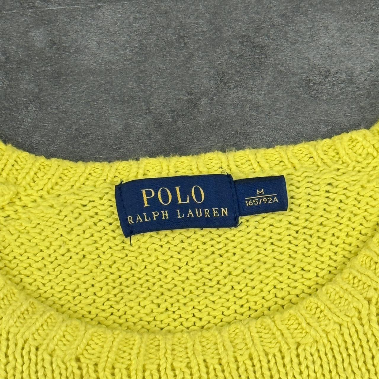 Polo Ralph Lauren 90s knit round neck relaxed jumper