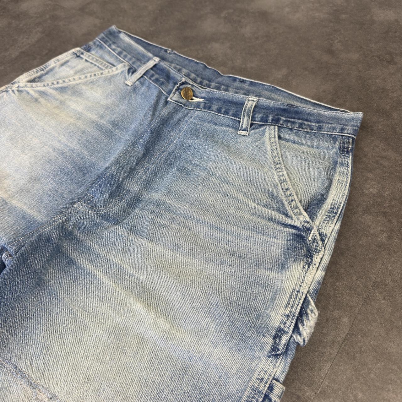 Carhartt 2000s dungaree workwear comfort fit cargo shorts