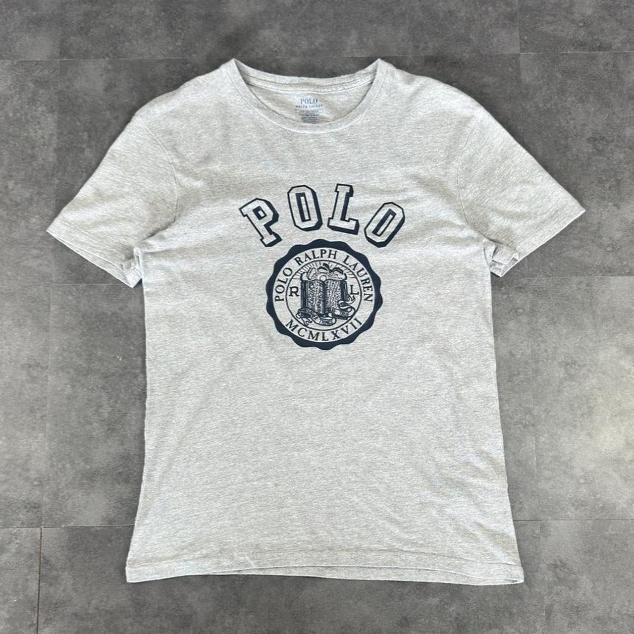 Polo Ralph Lauren T 2000s Y2K logo College print design