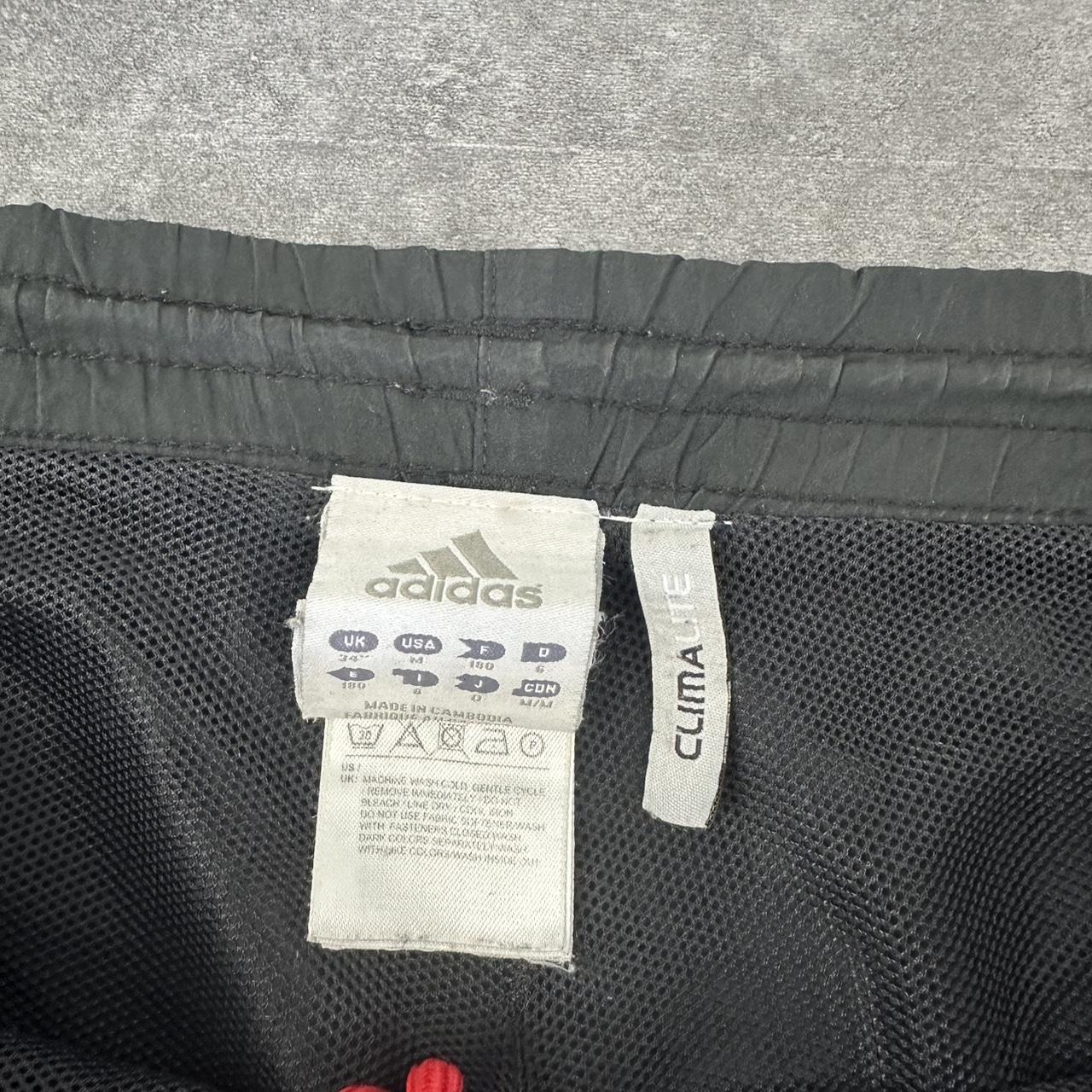Adidas 2000s baggy vintage sportswear adjustable track pants