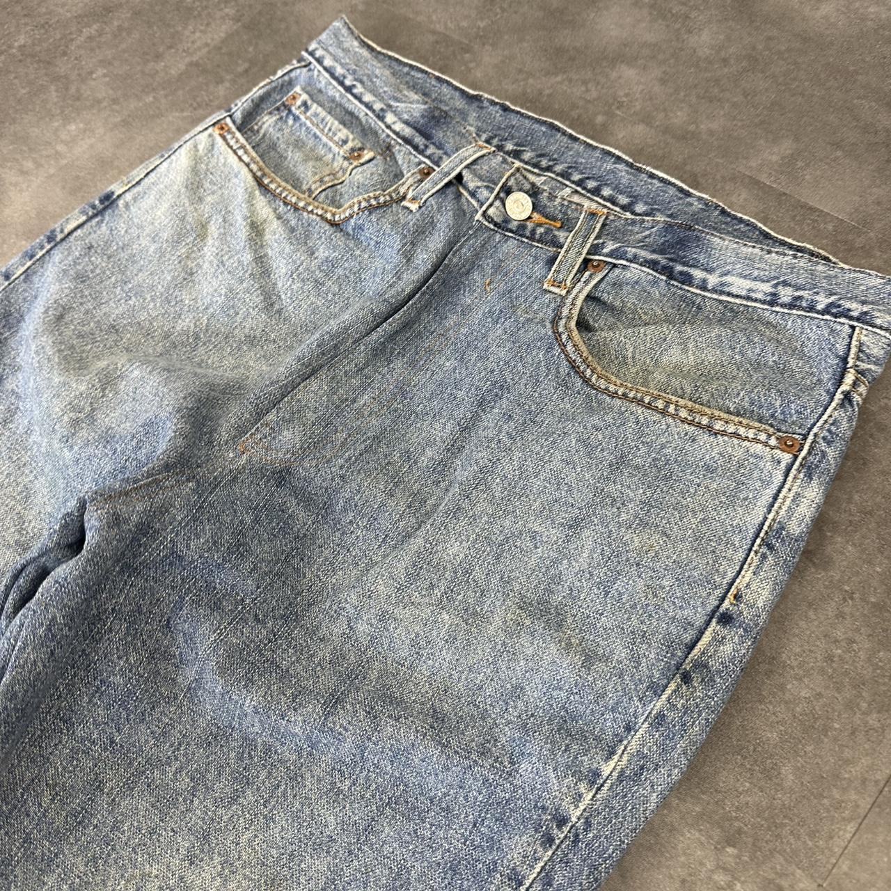 Levi 2000s 505 carpenter dungaree baggy Jorts