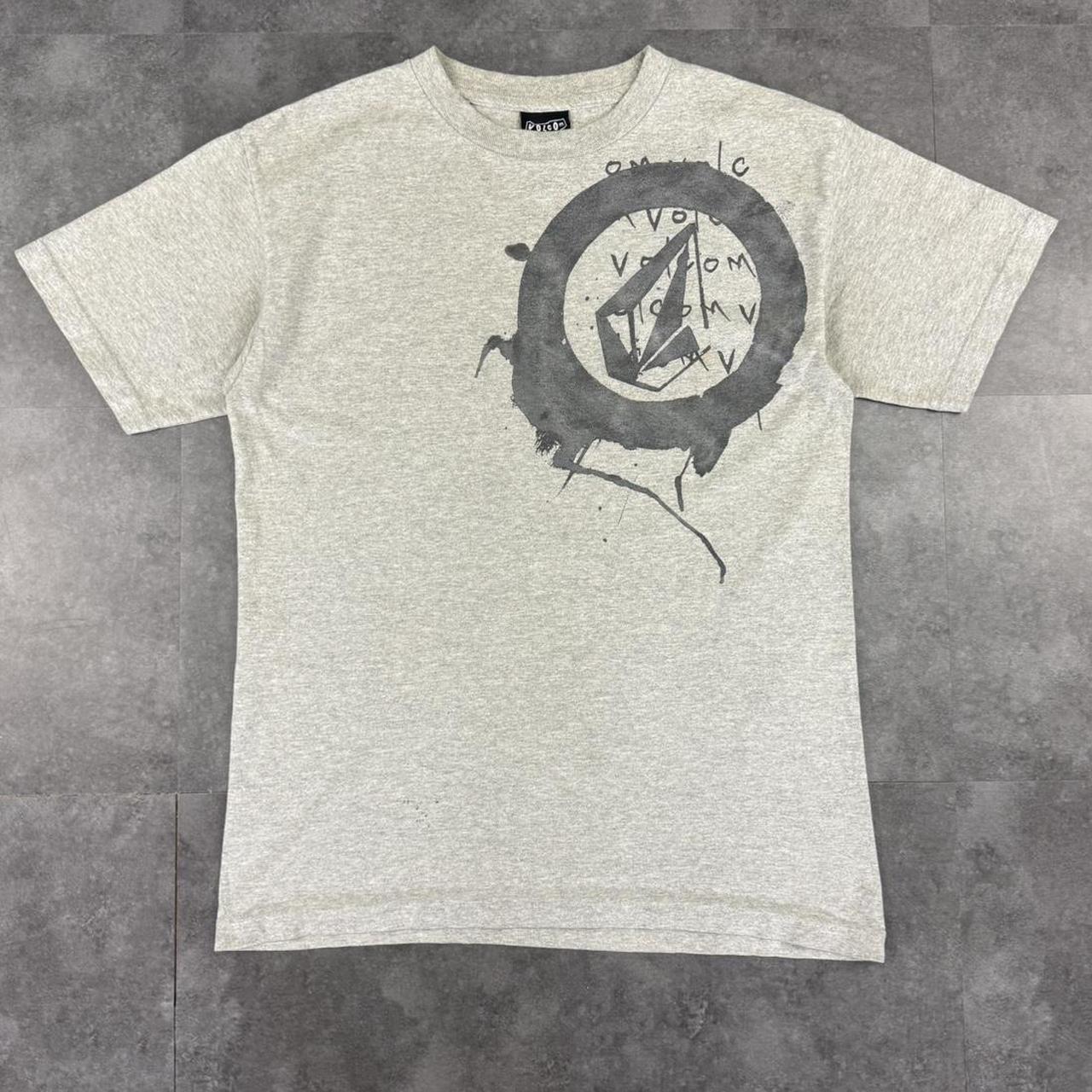 Volcom 2000s surf Logo design graphic T shirt