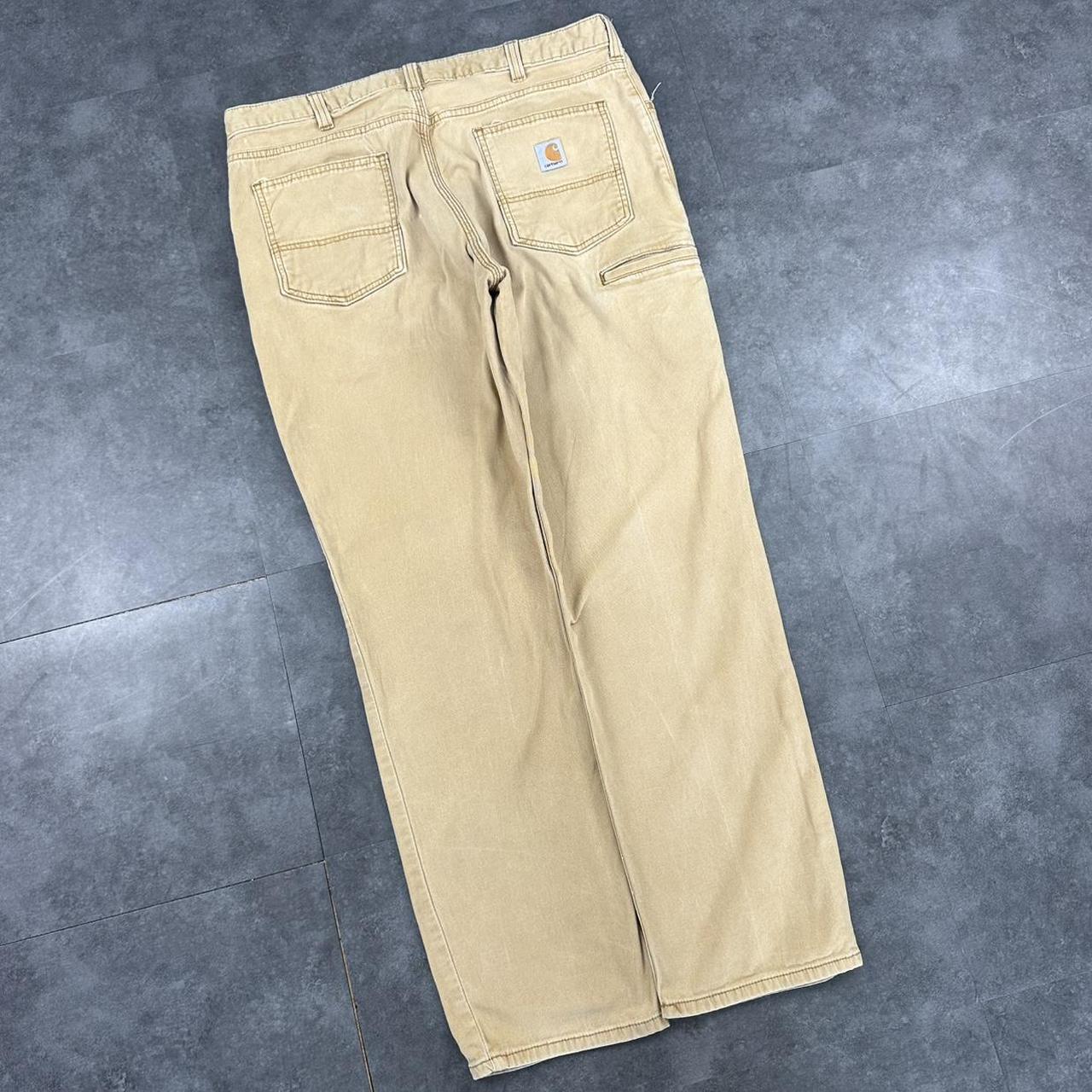 Carhartt 2000s dungaree workwear comfort fit cargo trousers