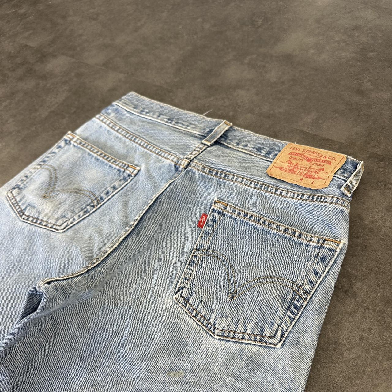 Levi 2000s 550 carpenter baggy skate denim short Jorts